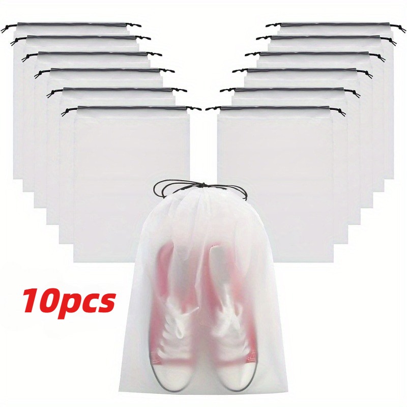 Skopåsar – Transparenta/Grå (5-pack) - Bild 2